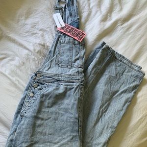 Aritzia Denim Forum Silvie 90s Denim Overalls